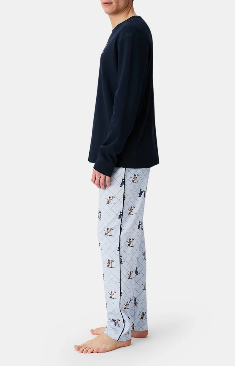 Pyjama en jersey de coton épais - Touche pas à mon putt