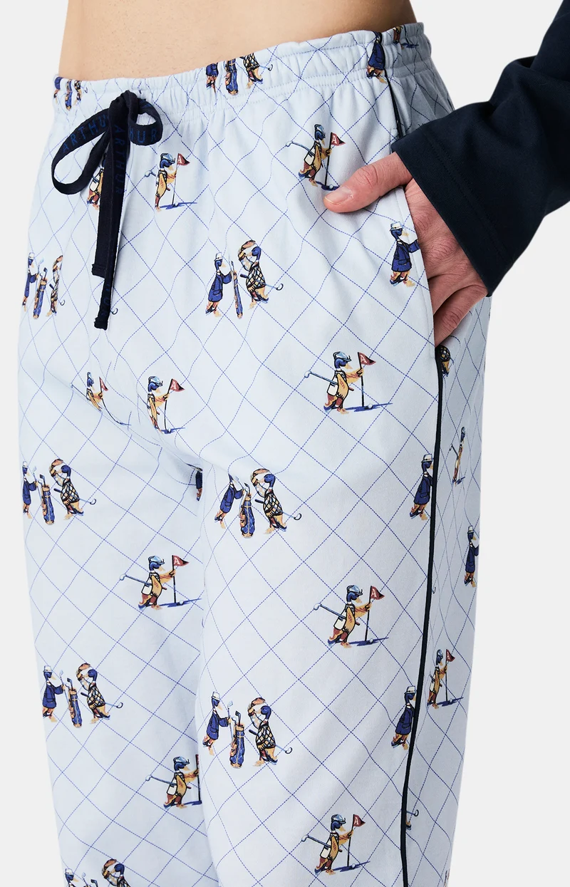 Pyjama en jersey de coton épais - Touche pas à mon putt