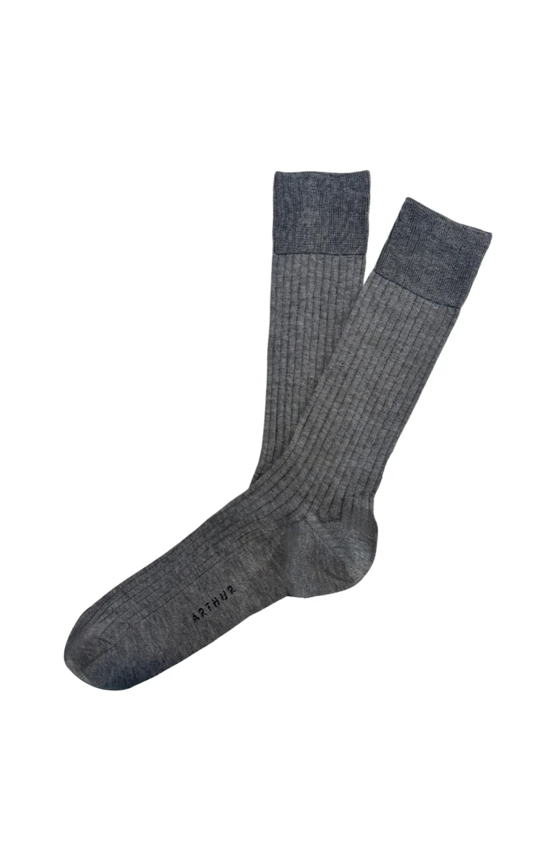 Chaussettes en fil d'écosse - Granite