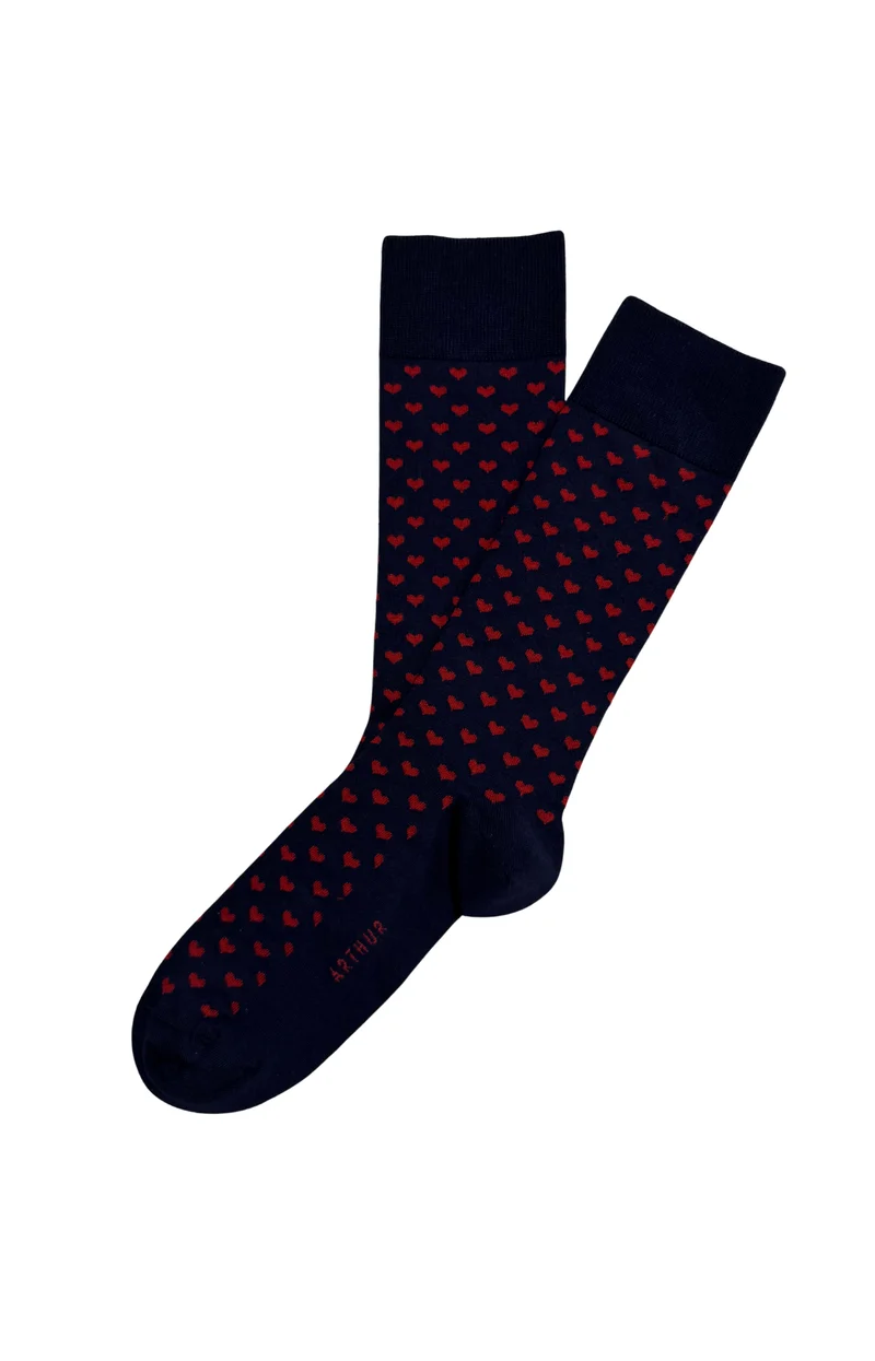 Chaussettes en coton - Petit cœur