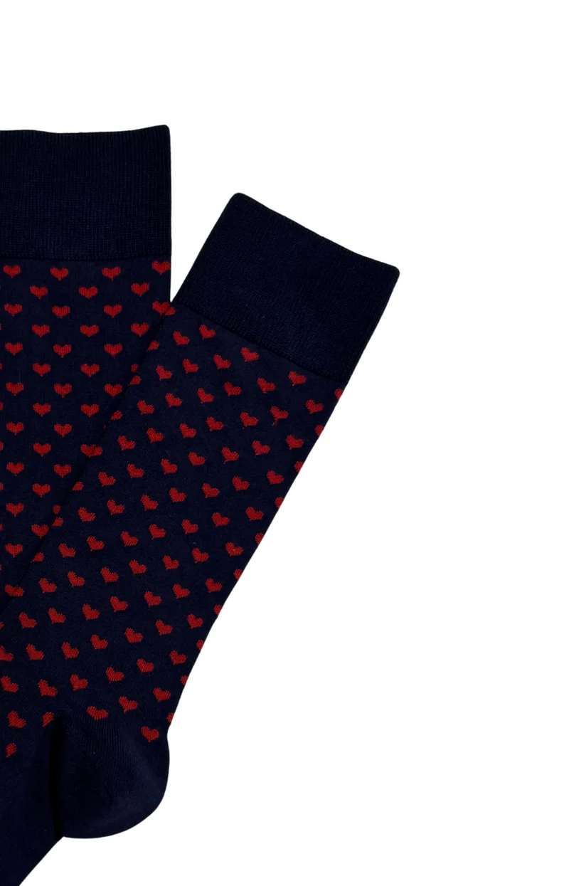 Chaussettes en coton - Petit cœur