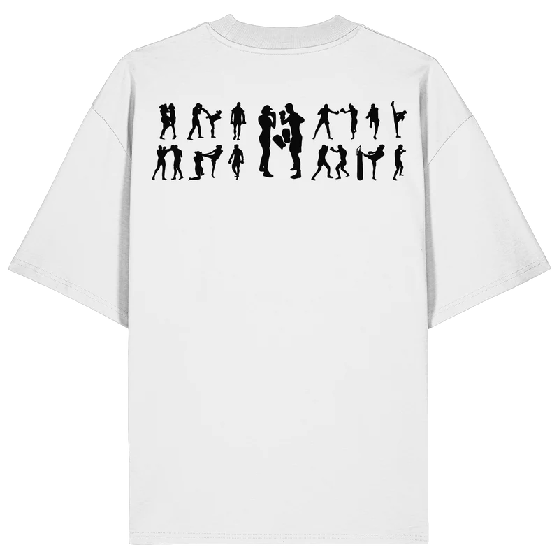 Collage MuayThai No2 - Organic Oversize Shirt
