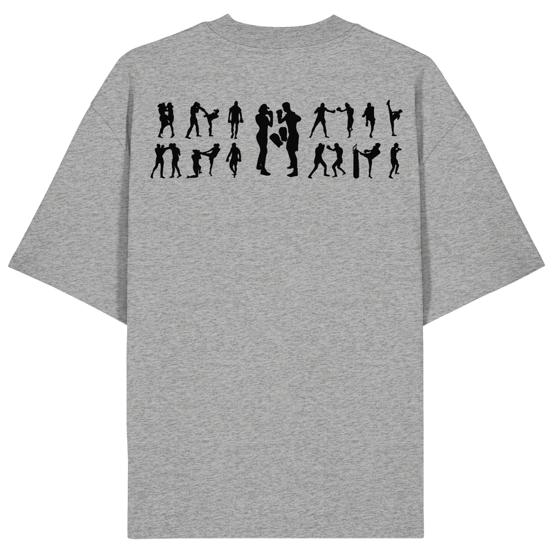 Collage MuayThai No2 - Organic Oversize Shirt