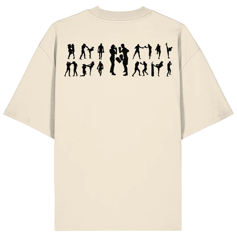 Collage MuayThai No2 - Organic Oversize Shirt