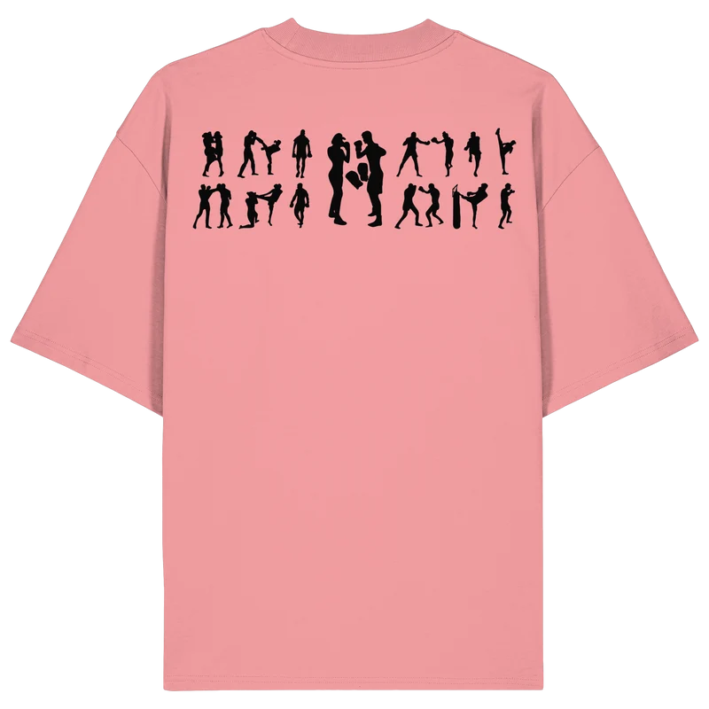Collage MuayThai No2 - Organic Oversize Shirt