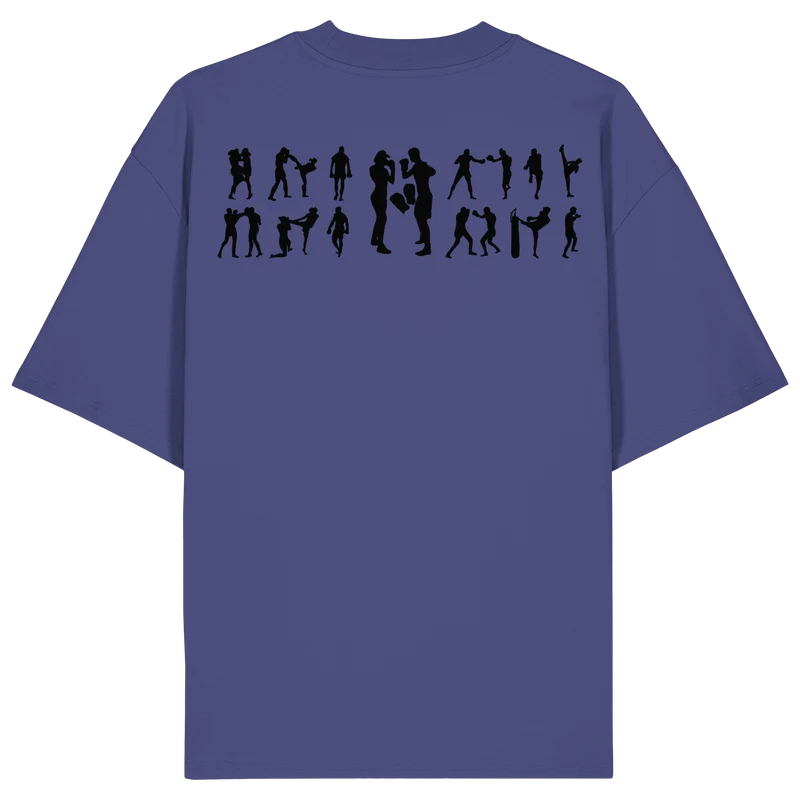 Collage MuayThai No2 - Organic Oversize Shirt