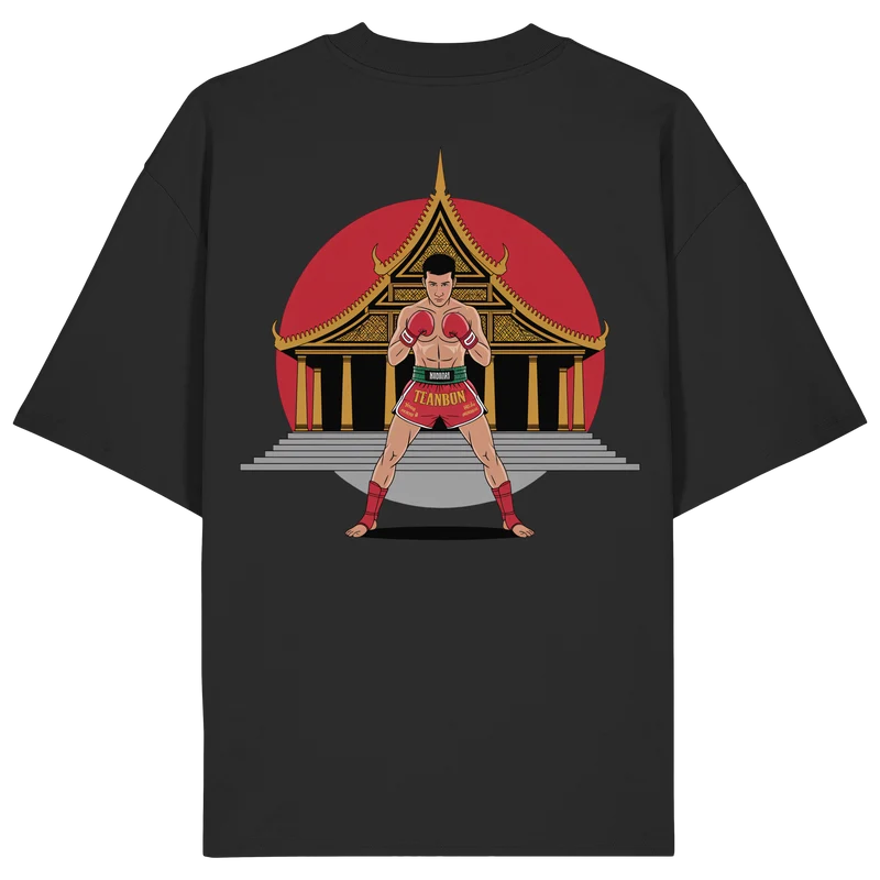 Tempel MuayThai No1 - Organic Oversize Shirt
