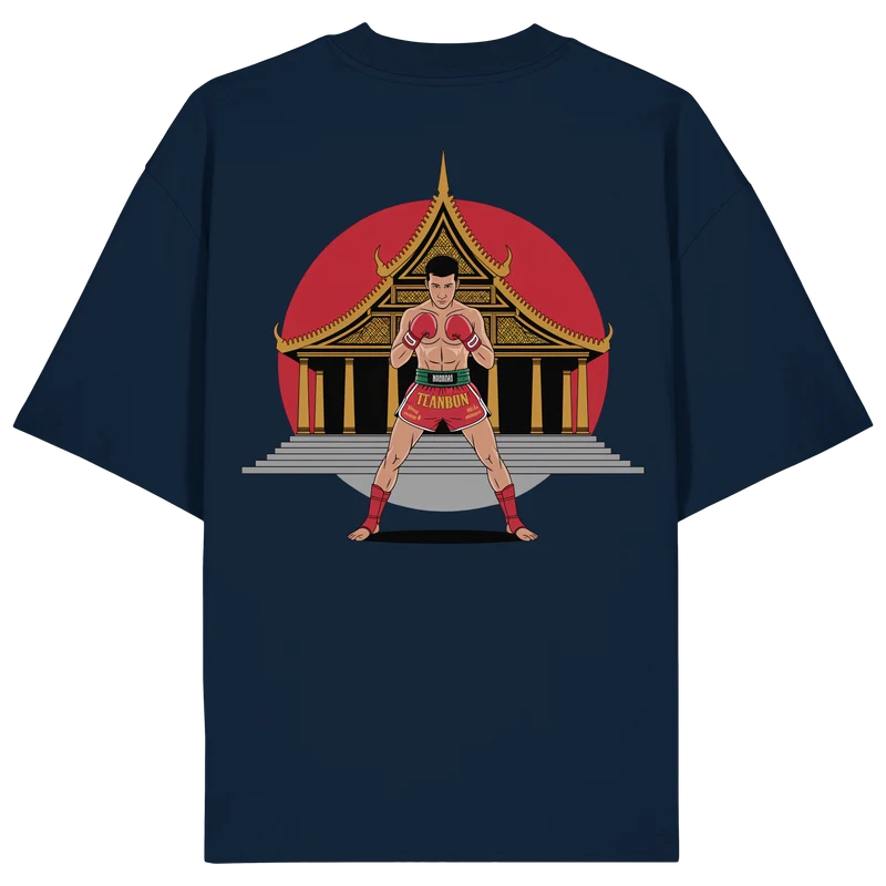 Tempel MuayThai No1 - Organic Oversize Shirt