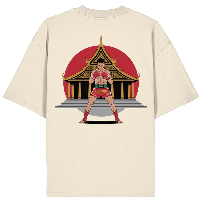 Tempel MuayThai No1 - Organic Oversize Shirt