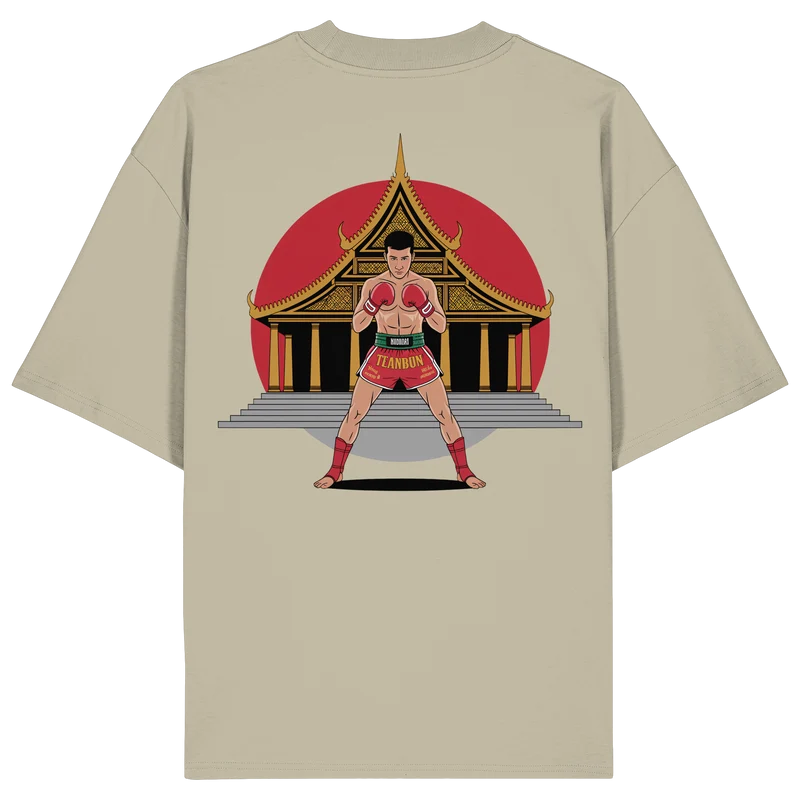 Tempel MuayThai No1 - Organic Oversize Shirt