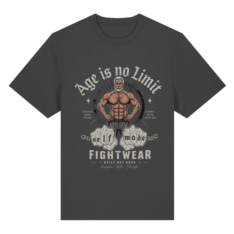 Age is no Limit Gold No2 - Organic Heavy Shirt