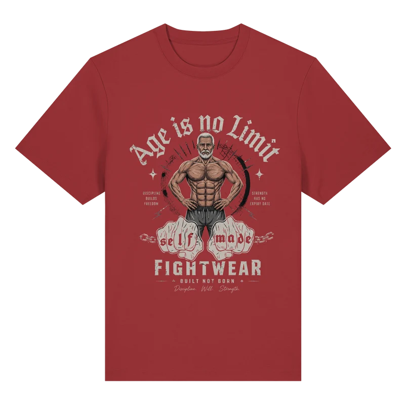 Age is no Limit Gold No2 - Organic Heavy Shirt