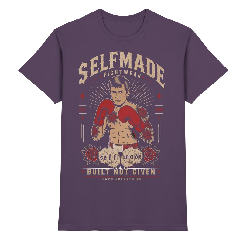 Old School Boxing No4 - Premium Shirt