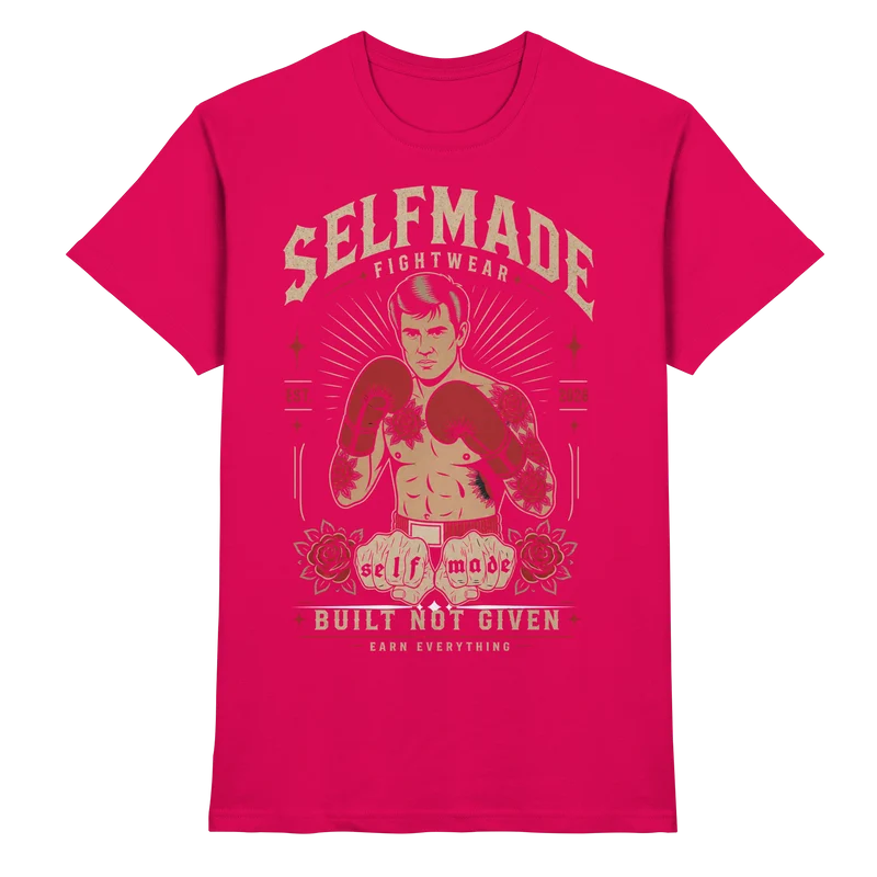 Old School Boxing No4 - Premium Shirt