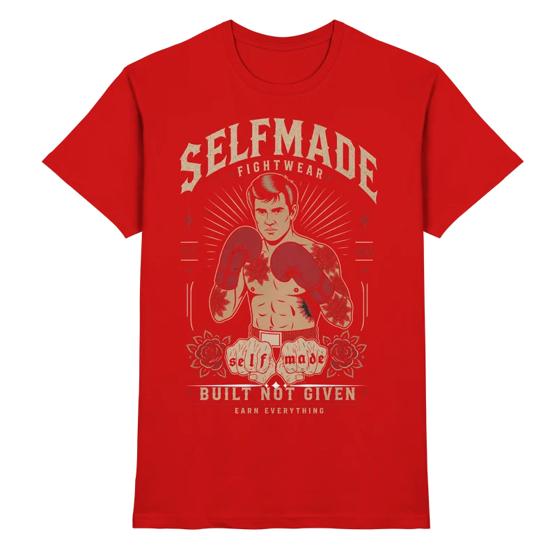 Old School Boxing No4 - Premium Shirt