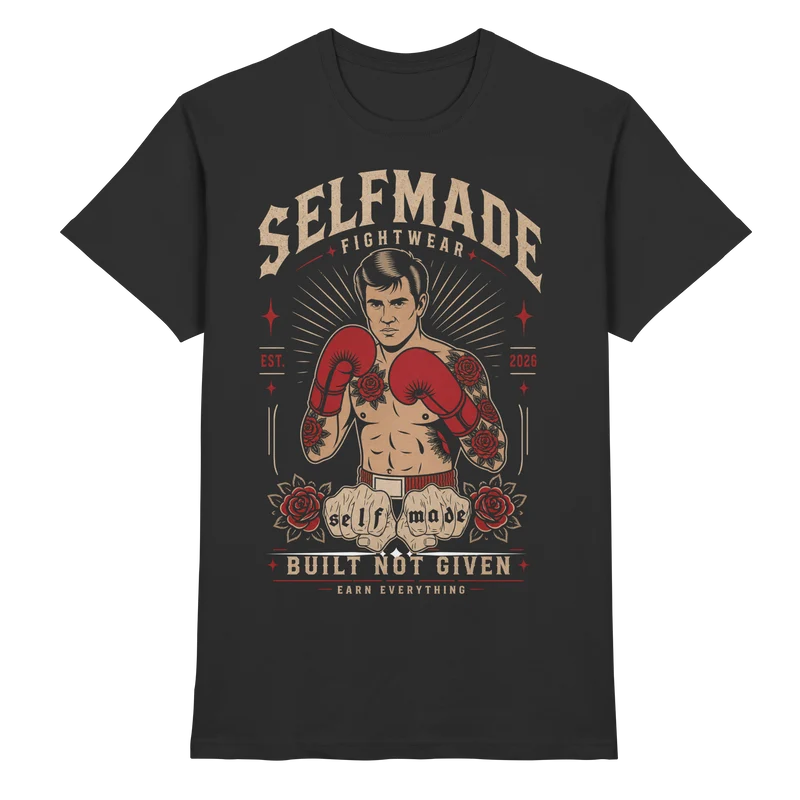 Old School Boxing No4 - Premium Shirt