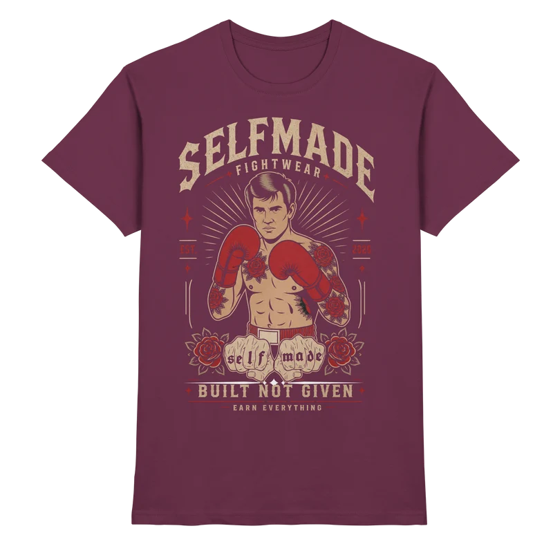 Old School Boxing No4 - Premium Shirt