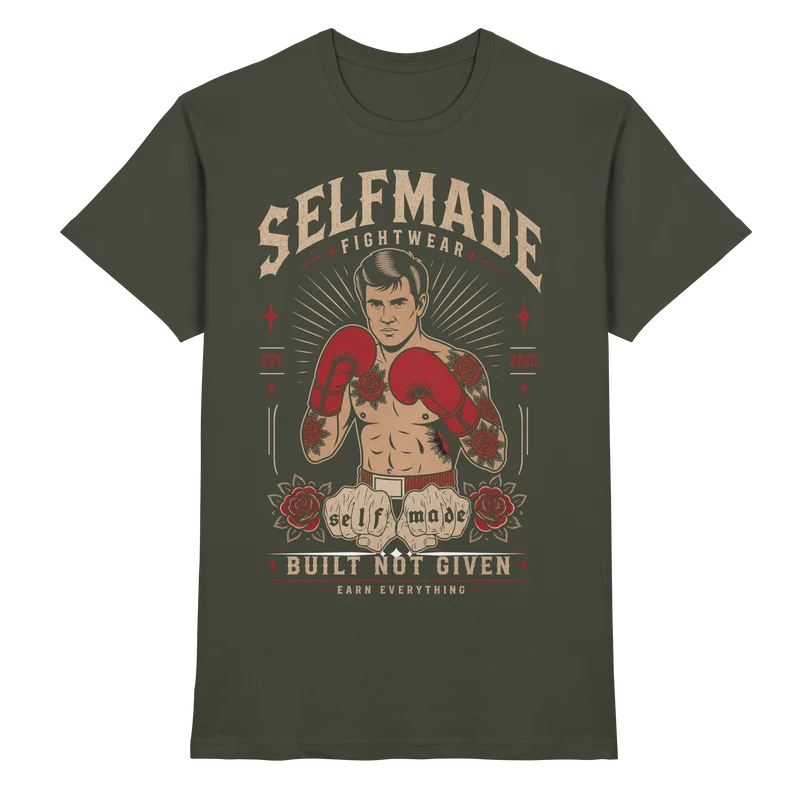 Old School Boxing No4 - Premium Shirt