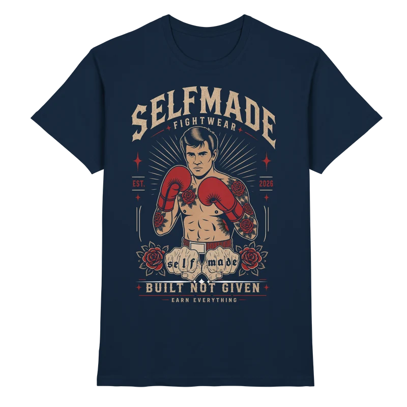 Old School Boxing No4 - Premium Shirt