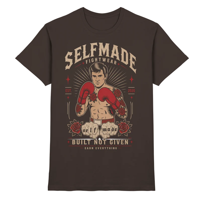 Old School Boxing No4 - Premium Shirt