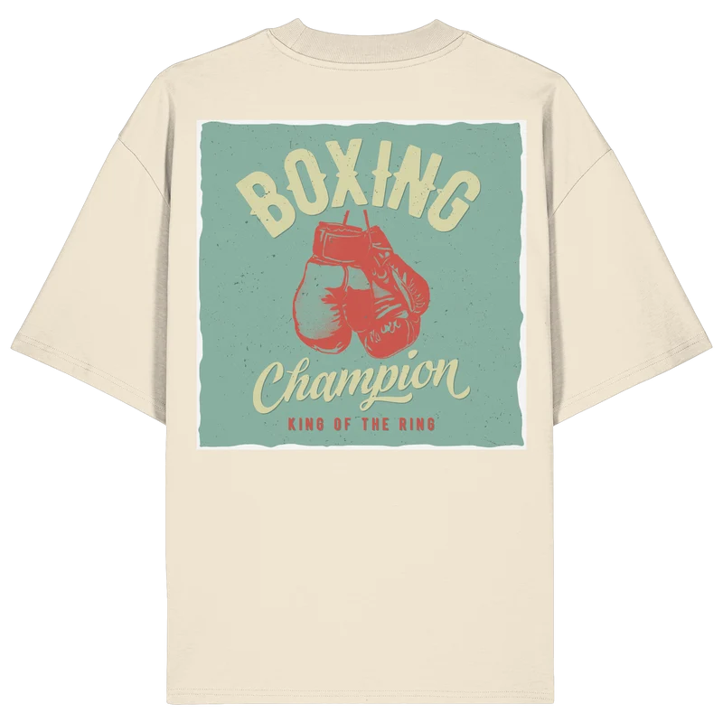 Champion Boxing No3 - Organic Oversize Shirt
