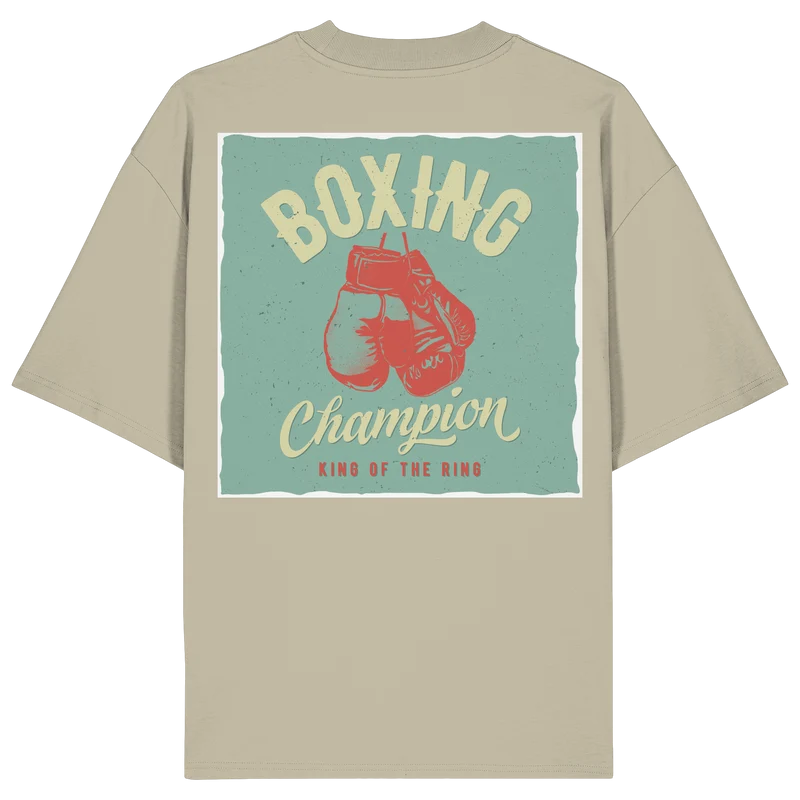 Champion Boxing No3 - Organic Oversize Shirt