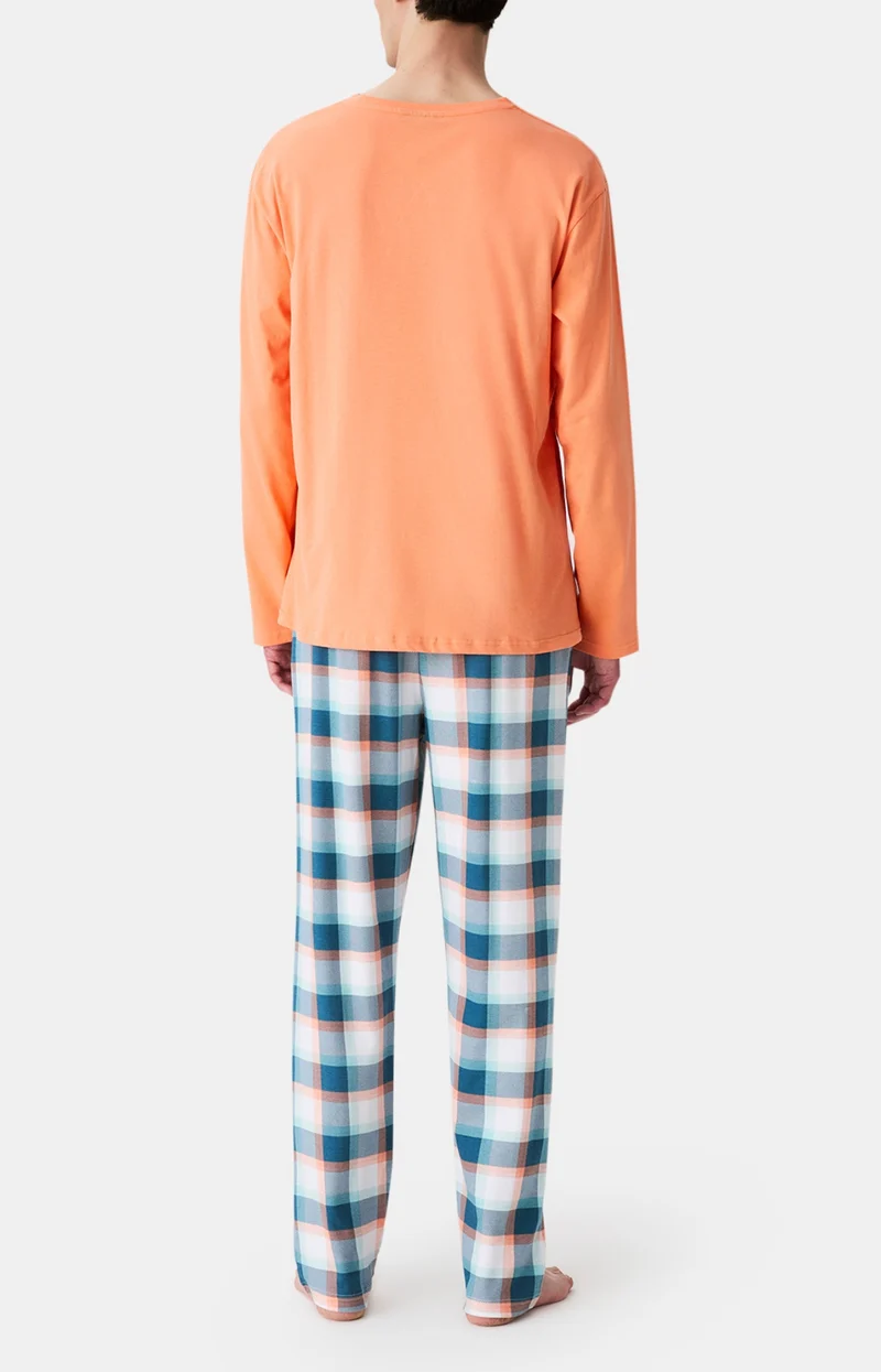 Pyjama en jersey de coton épais - We are family