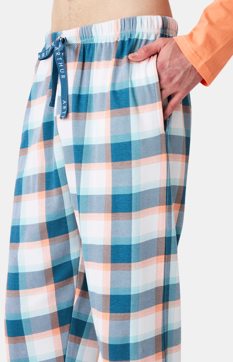 Pyjama en jersey de coton épais - We are family