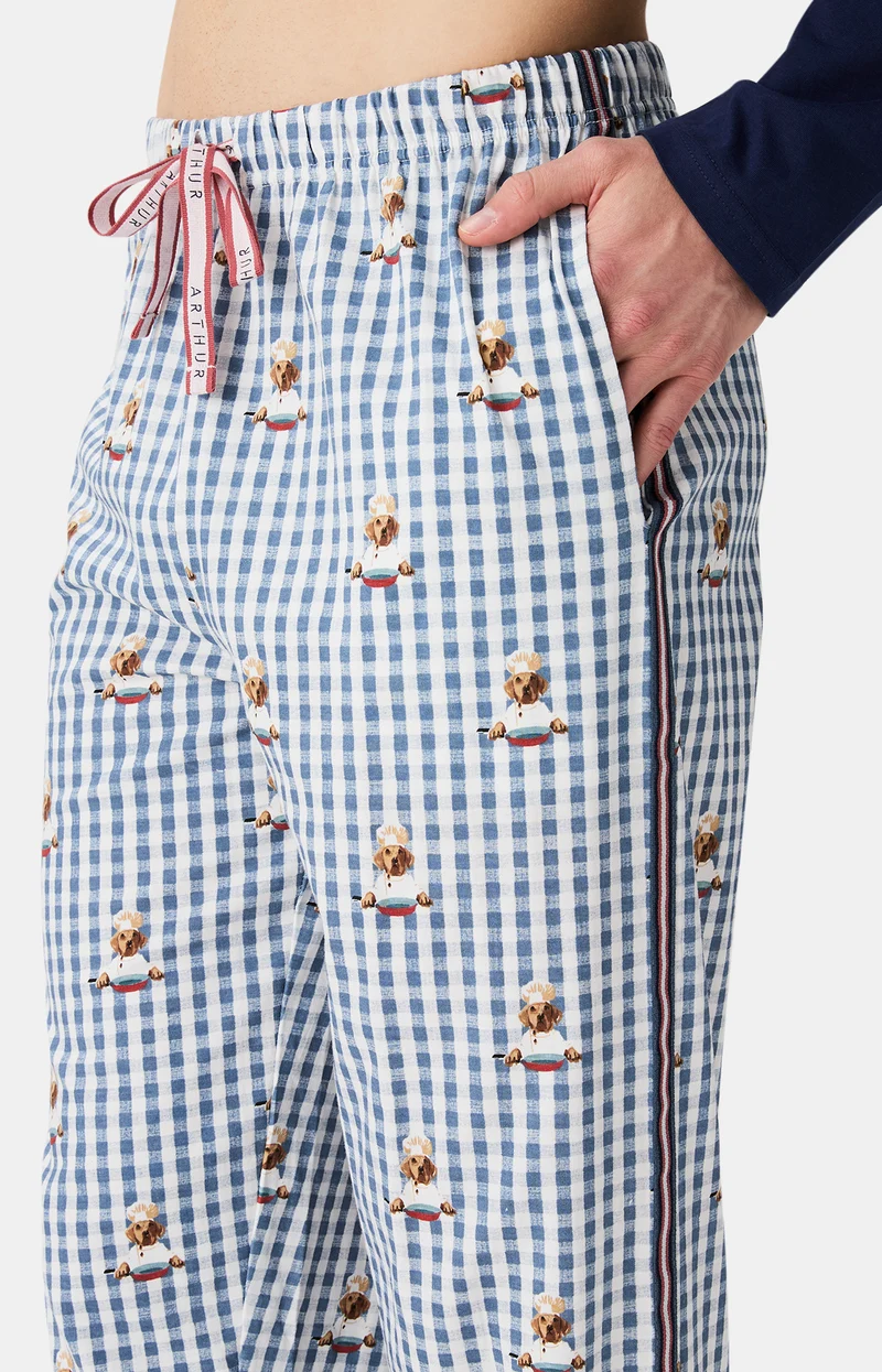 Pyjama en jersey de coton léger - A poêle