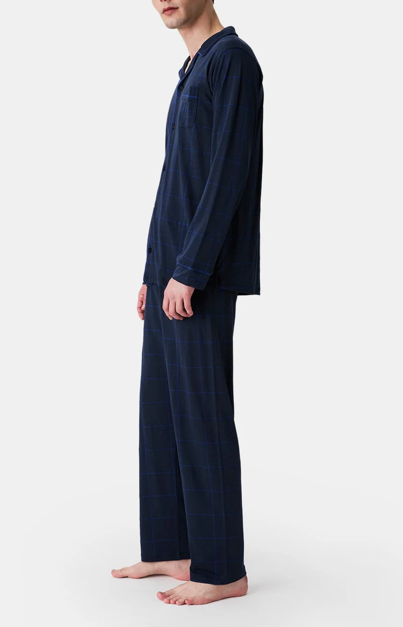 Pyjama boutonné en lyocell et coton - Windsor