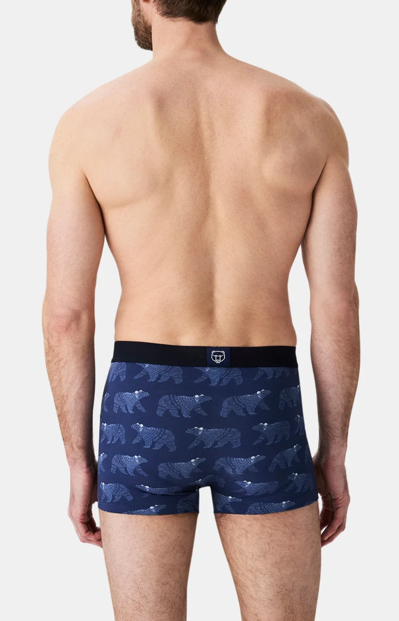 Boxer en jersey de coton - Nuit Polaire