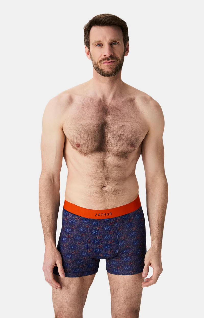 Boxer en jersey de coton - Vélo Marine
