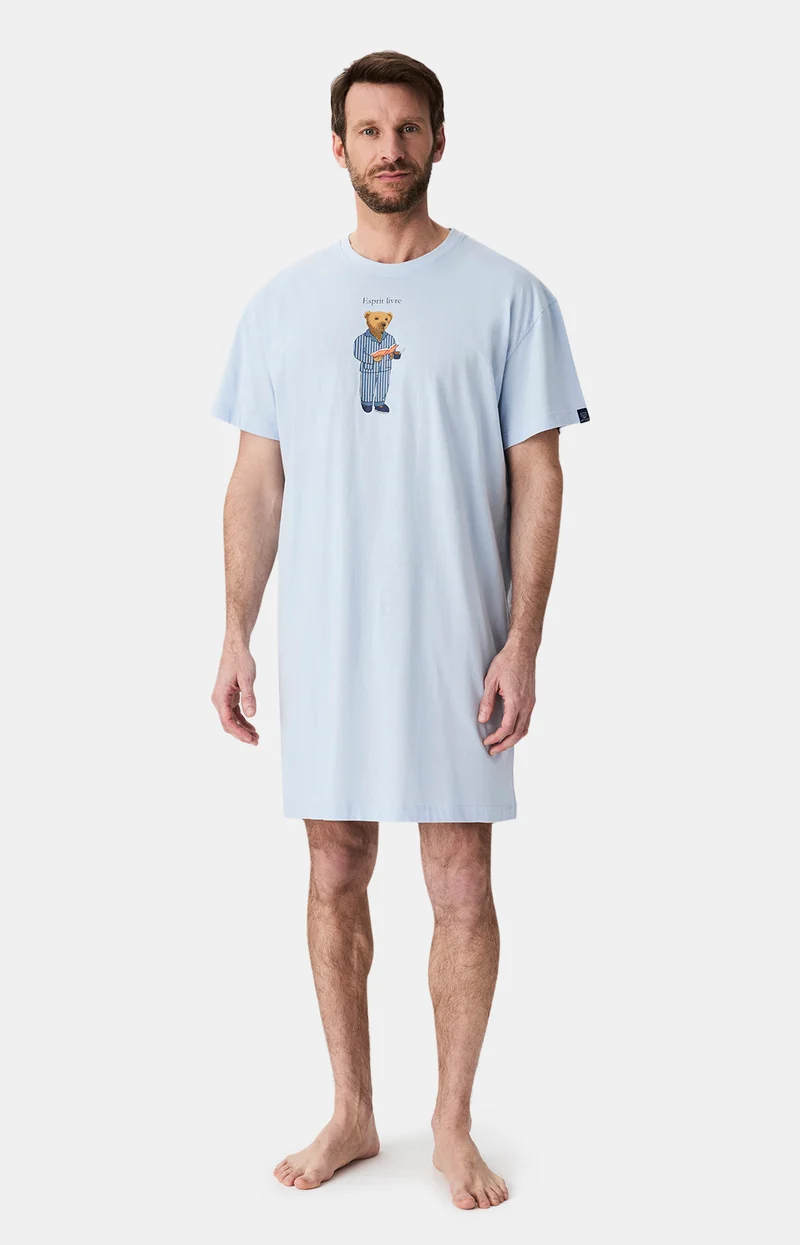 Maxi Tee-Shirt en jersey de coton léger - Esprit Livre