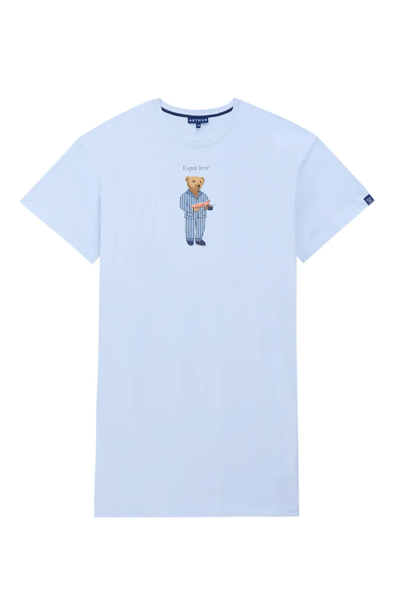 Maxi Tee-Shirt en jersey de coton léger - Esprit Livre