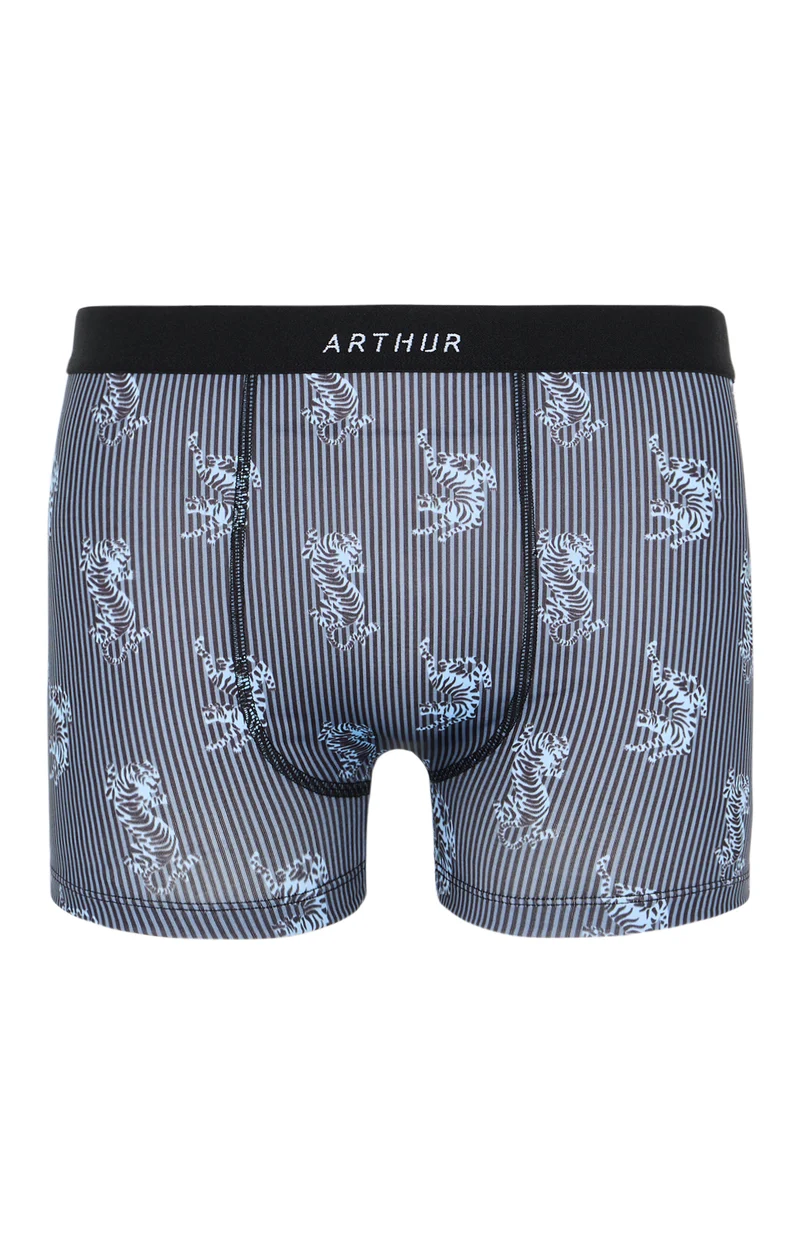 Boxer en maille microfibre - Tigre Rajan