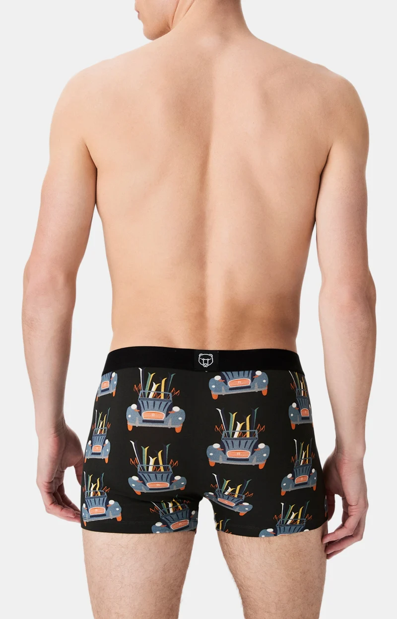 Boxer en maille microfibre - Tigre Rajan