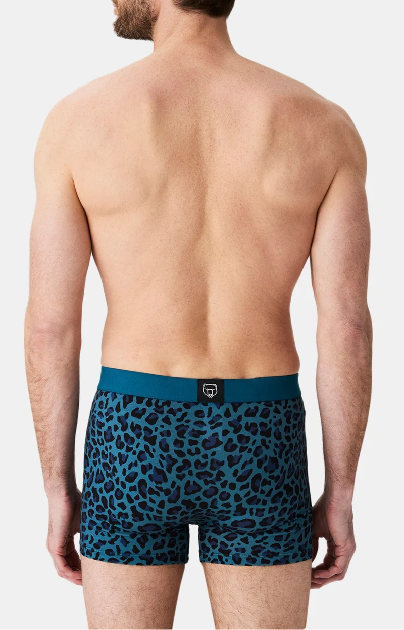 Boxer en jersey de coton - Léopard