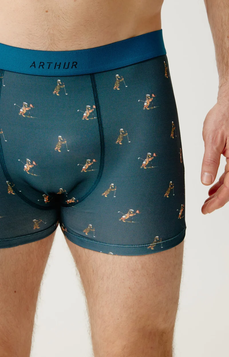 Boxer en maille microfibre - Touche pas à mon putt