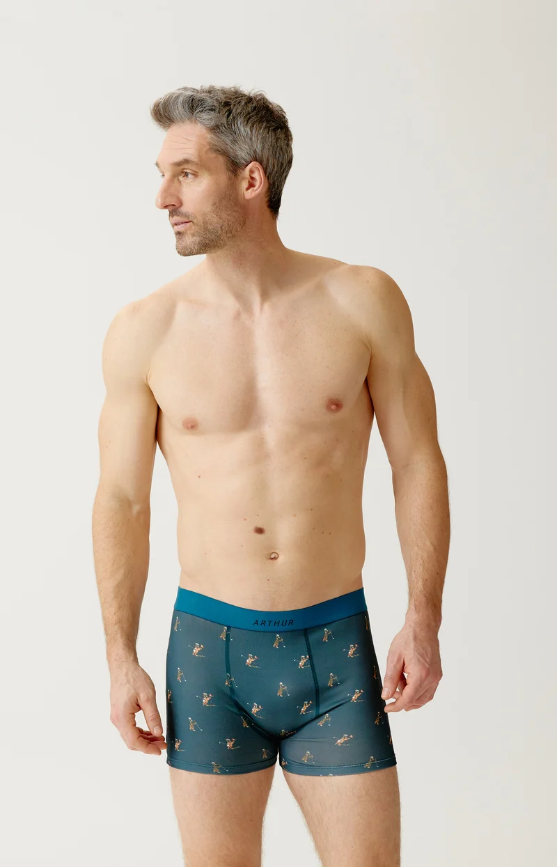 Boxer en maille microfibre - Touche pas à mon putt