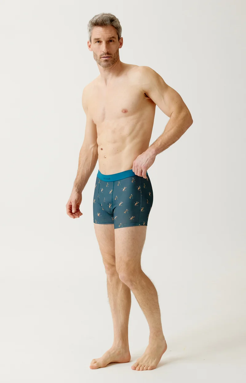 Boxer en maille microfibre - Touche pas à mon putt