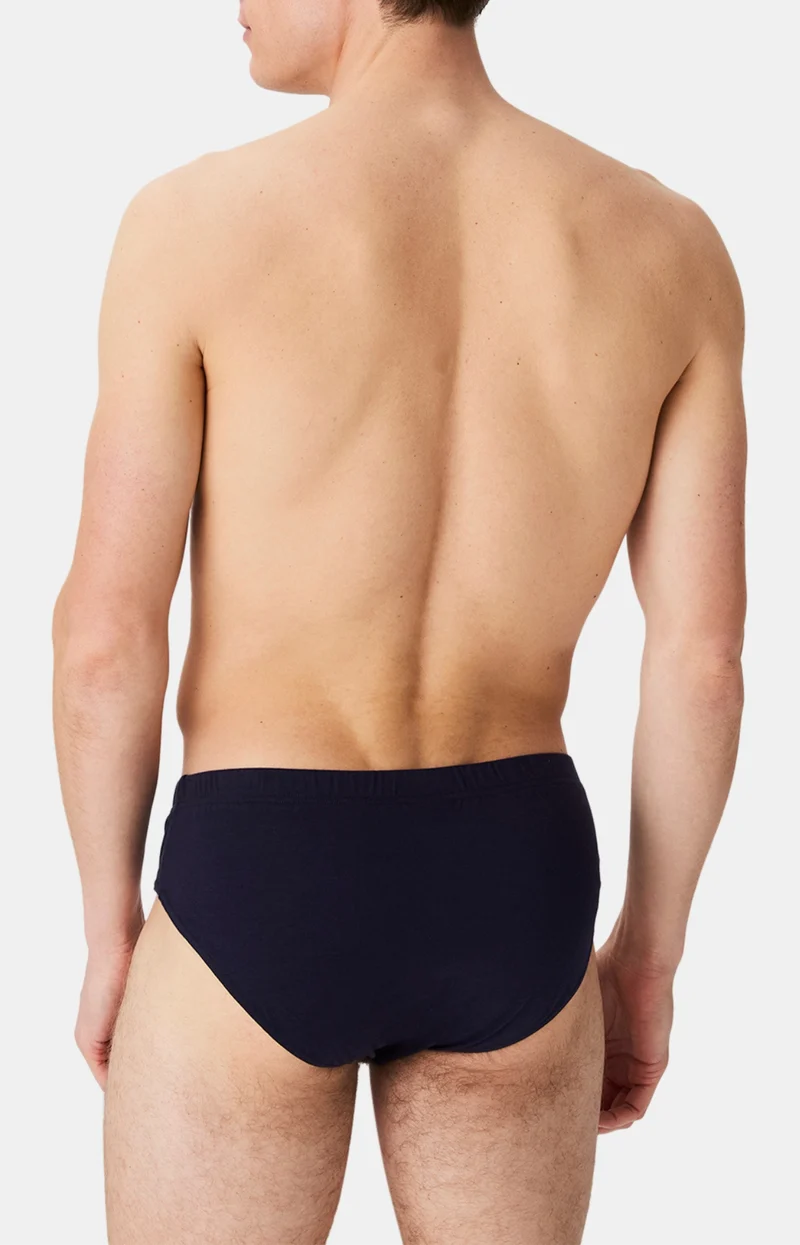 Slip en jersey de coton - Marine Abysse