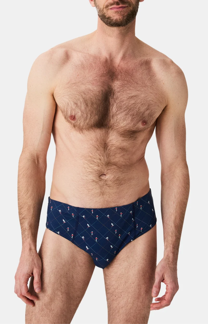 Slip en jersey de coton - Ski Marine