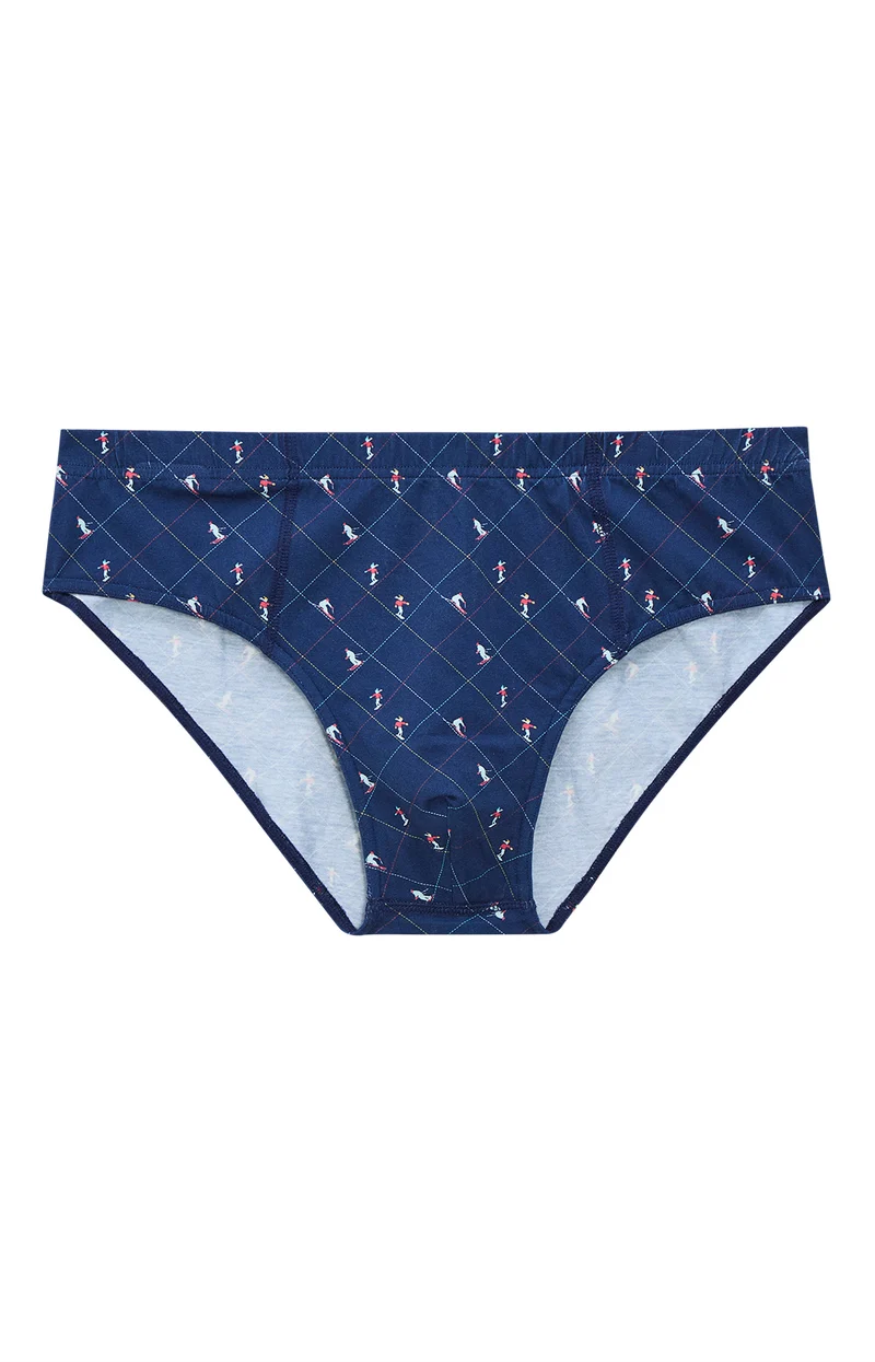 Slip en jersey de coton - Ski Marine