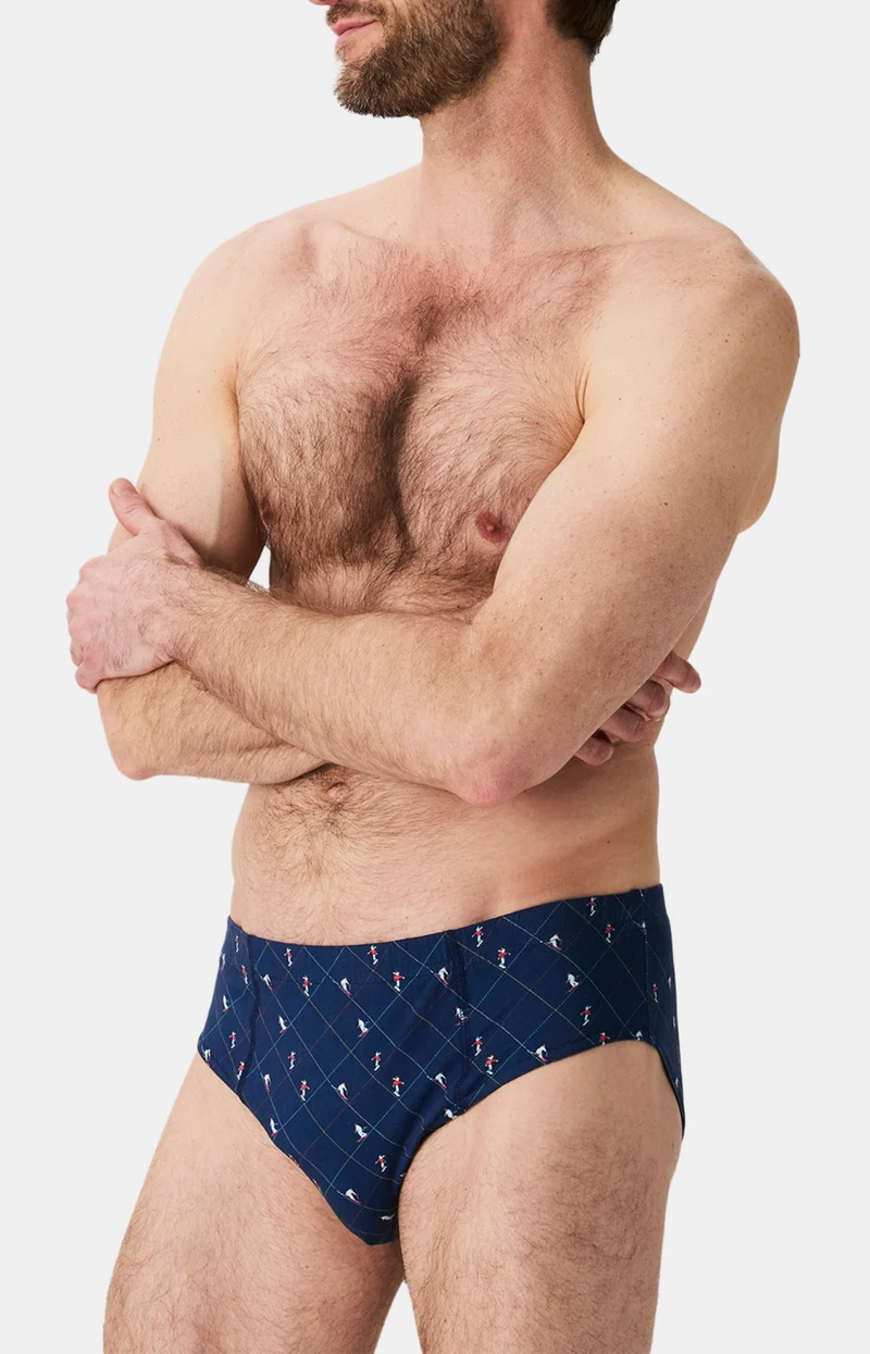 Slip en jersey de coton - Ski Marine