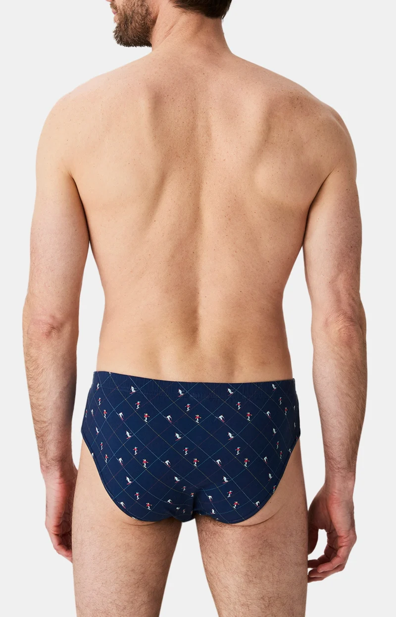 Slip en jersey de coton - Ski Marine
