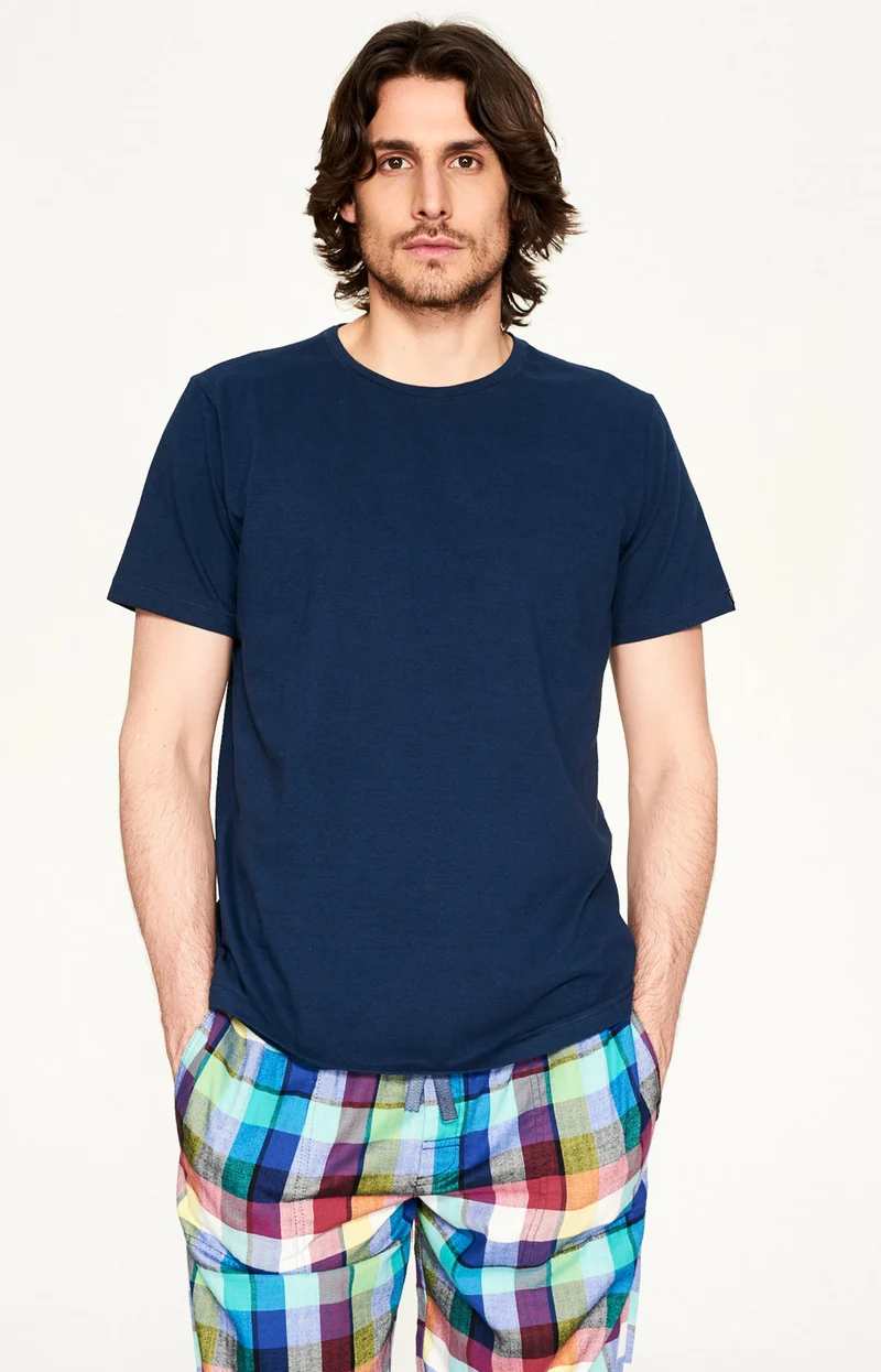 Tee-shirt pima - Marine