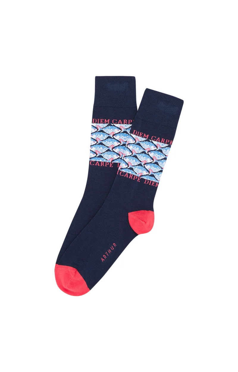 Chaussettes en coton - Carpe Diem