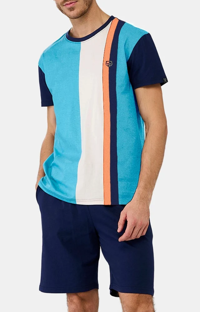 Pyjashort en jersey de coton léger - Igor