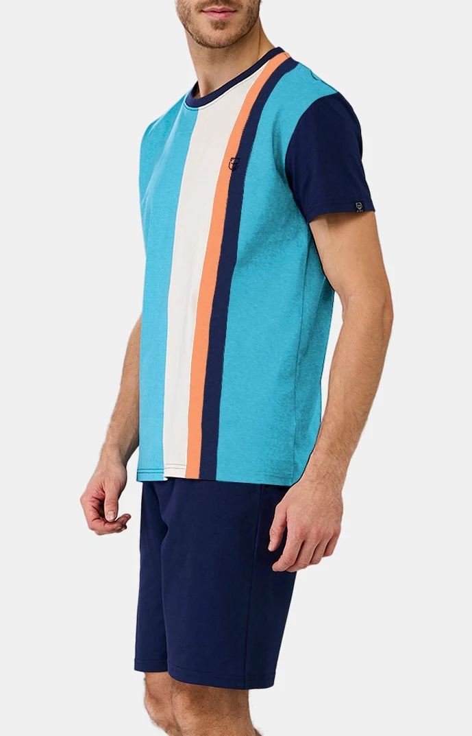 Pyjashort en jersey de coton léger - Igor