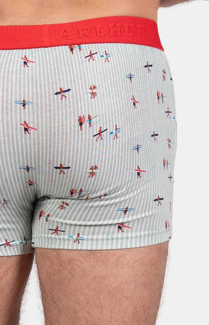 Boxer en jersey de coton - Surfeurs